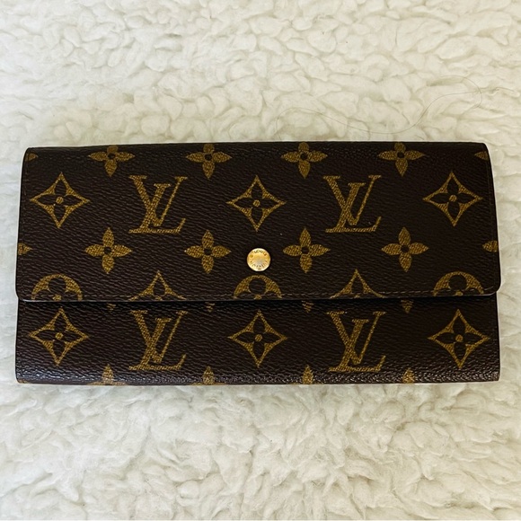 Louis Vuitton Monogram Portefeuille  Sarah long Wallet - Picture 4 of 16